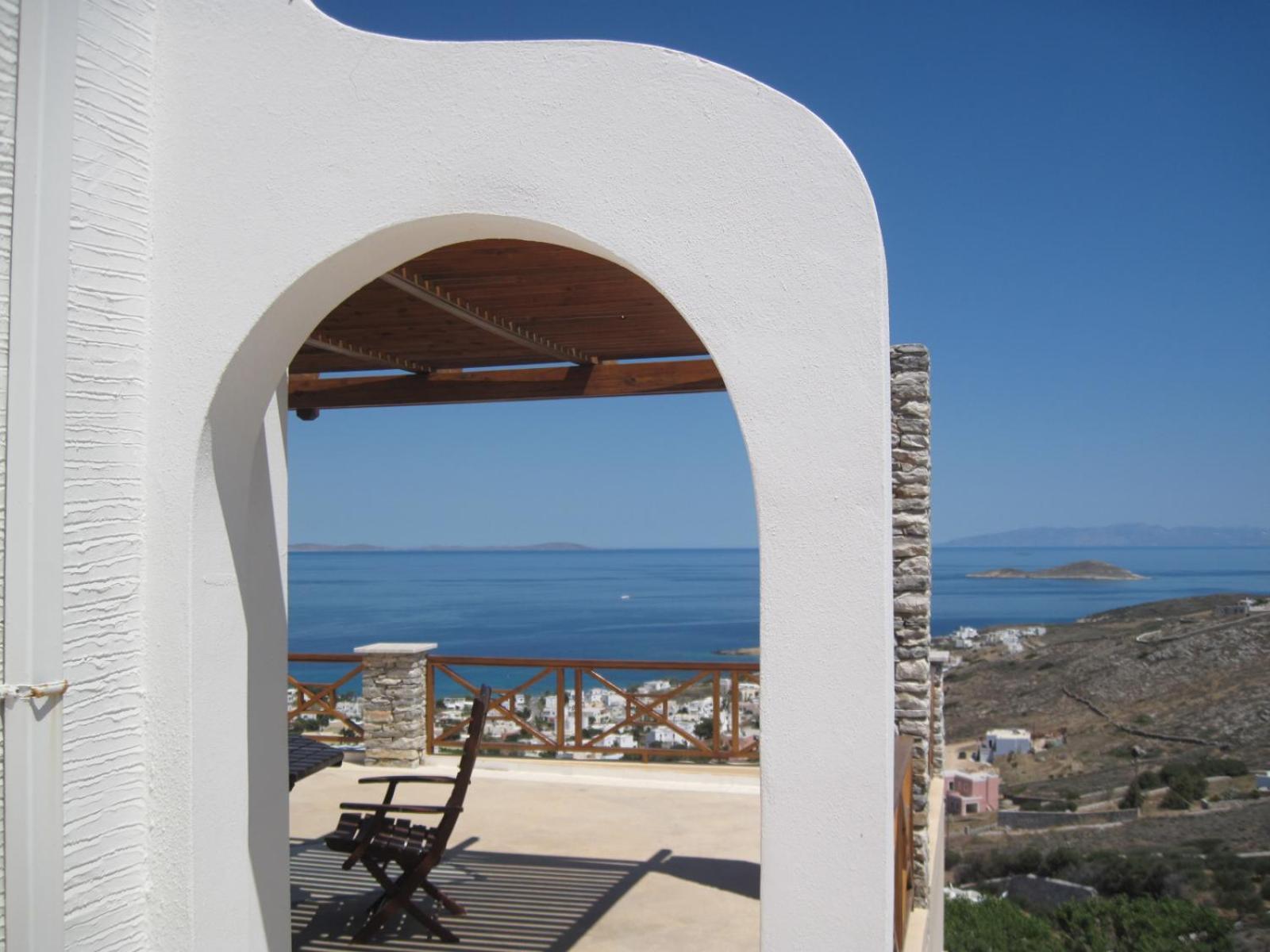 Вилла Syros Luxury Living Rozia Экстерьер фото